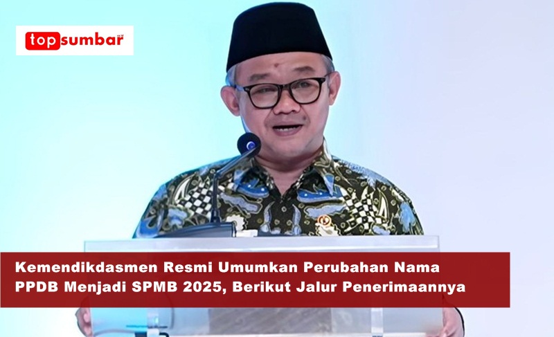 Kemendikdasmen Resmi Umumkan Perubahan Nama PPDB Menjadi SPMB 2025, Berikut Jalur Penerimaannya