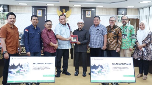 Komisi A DPRD Sumut Kunjungi DPRD Sumbar, Bahas Kesejahteraan dan Program Sosialisasi Perda