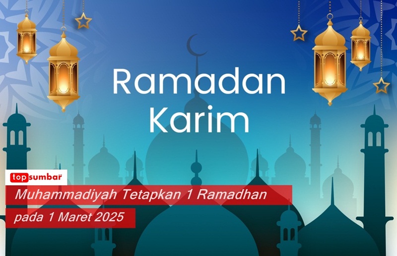 Muhammadiyah Resmi Tetapkan 1 Ramadan 1446 H Jatuh pada 1 Maret 2025