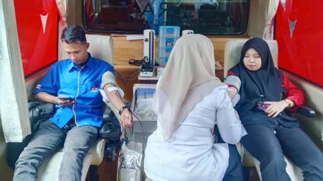 Peduli Kemanusiaan, Mandala Finance Gelar Donor Darah bersama PMI Kota Bukittinggi