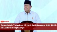 Pemerintah Resmi Tetapkan 10 Hari Cuti Bersama ASN Tahun 2025, Ini Jadwal Lengkapnya