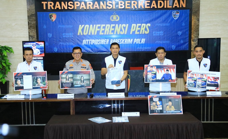 Penipuan Berkedok Bantuan, Dittipidsiber Tangkap Pelaku Deepfake Video Presiden RI dan Pejabat Negara