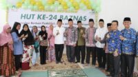 Peringati HUT ke-24, BAZNAS Kota Solok Salurkan Zakat dan Bantuan BPJS Ketenagakerjaan kepada 438 KPM