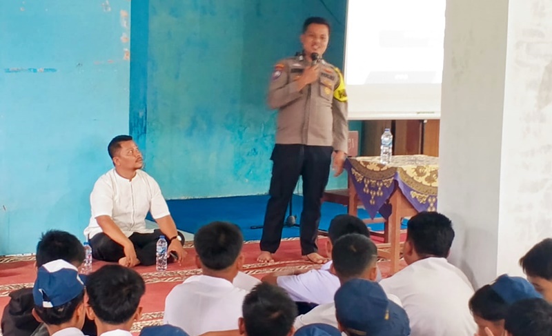 Polres Solok Selatan Beri Penyuluhan Remaja Guna Cegah Tawuran