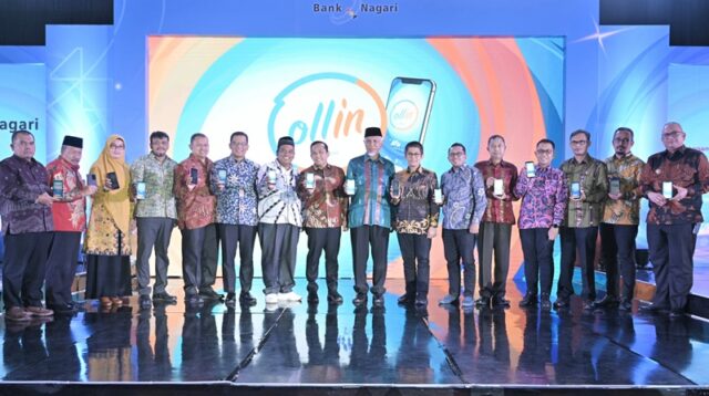 Resmi Diluncurkan, Gubernur Sumbar Sebut Aplikasi Ollin Bank Nagari Permudah Layanan Perbankan Digital