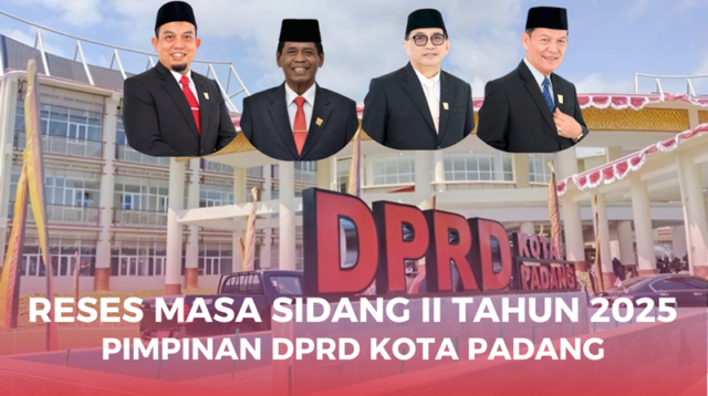 Serap Aspirasi Warga, Pimpinan DPRD Kota Padang Gelar Reses Masa Sidang II Tahun 2025