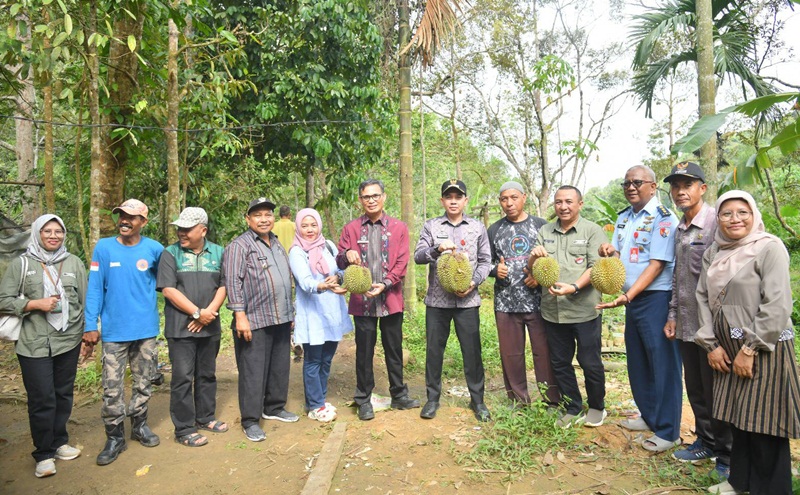 Tinjau Pengelolaan Lahan Pertanian, Kelompok Tani Puncak Polan Terima Kunjungan Pj Wali Kota Sawahlunto