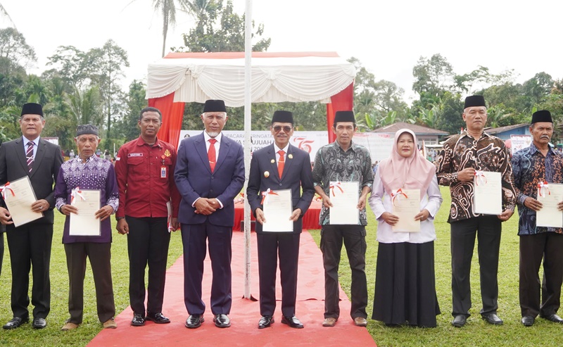 Upacara Peringatan Peristiwa Situjuah ke-76, Generasi Muda Diimbau Menginspirasi Persatuan Bangsa