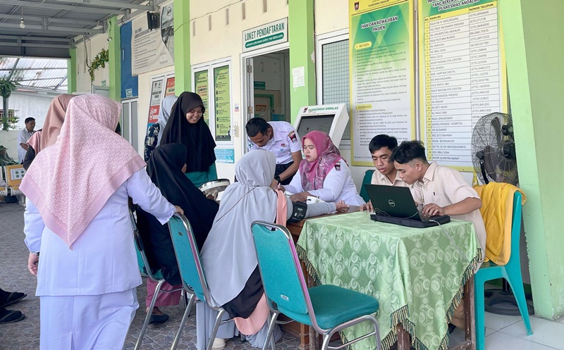 24 Puskesmas di Kota Padang Siap Layani Pemeriksaan Kesehatan Gratis