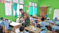 Babinsa Koramil 401-03Sekayu Pantau Program Makan Bergizi Gratis untuk Siswa SMPN 1 Sekayu