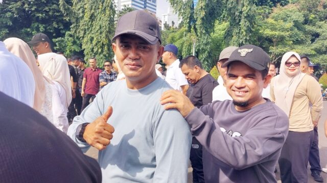 Bupati dan Wakil Bupati Solok Terpilih Ikuti Gladi Kotor Jelang Pelantikan di Monas