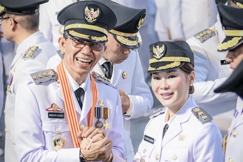 Dilantik Presiden Prabowo, Amsakar-Li Claudia Resmi Menjabat sebagai Wali Kota-Wakil Wali Kota Batam