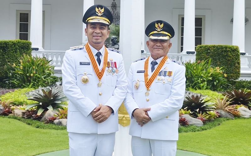 Dilantik Presiden Prabowo, Ramadhani-Suryadi Resmi Menjabat Wali Kota dan Wakil Wali Kota Solok