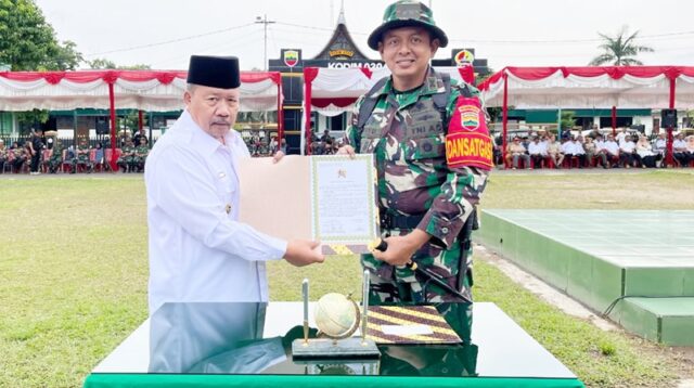 Dipusatkan di Balingka Kabupaten Agam, Program TMMD ke-123 Resmi Dibuka