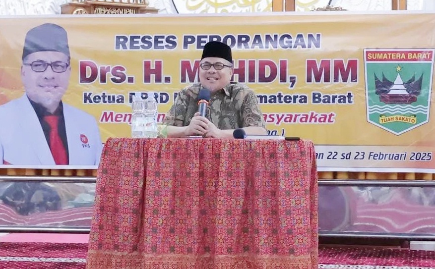 Gelar Reses Perseorangan, Ketua DPRD Sumbar Serap Aspirasi Masyarakat di Kelurahan Koto Panjang Ikua Koto