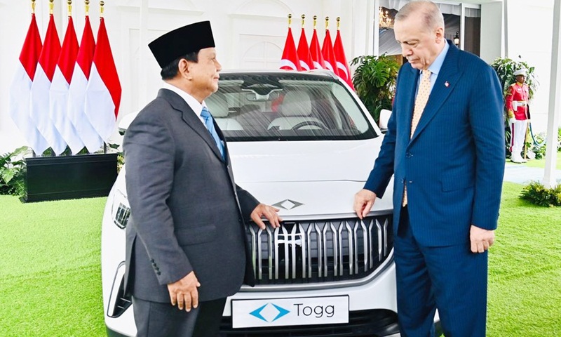 KPK Hadiah Mobil Listrik dari Erdogan untuk Prabowo Tak Wajib Dilaporkan