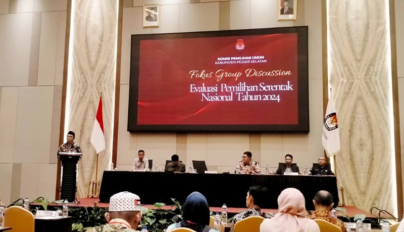 KPU Pesisir Selatan Gelar FGD Evaluasi Pemilihan Serentak 2024, Bahas Upaya Perbaikan Pilkada