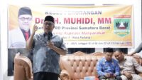 Ketua DPRD Sumbar Muhidi Serap Aspirasi Warga Batipuh Panjang dalam Reses Perseorangan