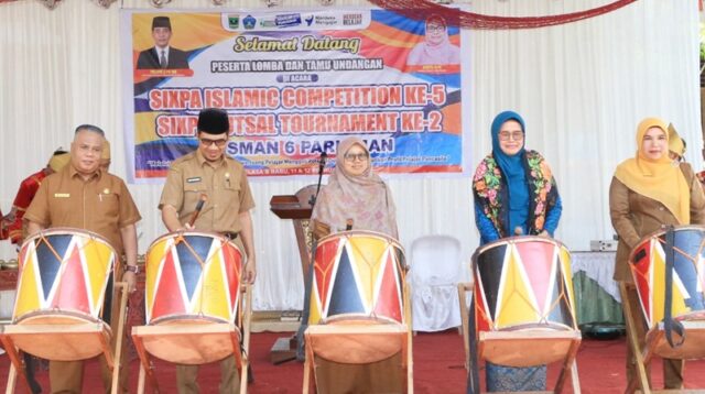 Plt Kadis Dikpora Kota Pariaman Buka Sixpa Islamic Competition dan Turnamen Futsal 2025