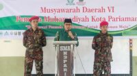 Plt Kadis Dikpora Pariaman Ajak Pemuda Muhammadiyah Dukung Implementasi Perda Kepemudaan