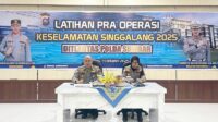 Polda Sumbar Gelar Latihan Pra Operasi Keselamatan Singgalang 2025