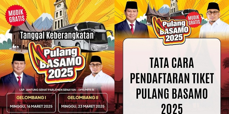 Simak Rute, Jadwal, dan Syarat Pulang Basamo 2025 Gratis, Perantau Minang Wajib Tahu!