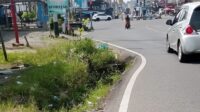 Tanpa Pengaman, Drainase Jalan Nasional di Pasaman Barat Ancam Keselamatan Pengendara