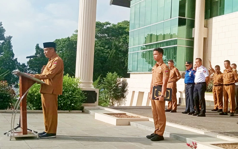 Wakil Wali Kota Bukittinggi Pimpin Apel Gabungan Jelang Akhir Masa Jabatan