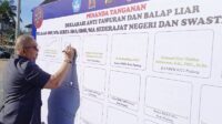 Wujudkan Kota Aman dan Kondusif, Pemko Padang dan Polda Sumbar Deklarasi Anti Tawuran dan Balap Liar