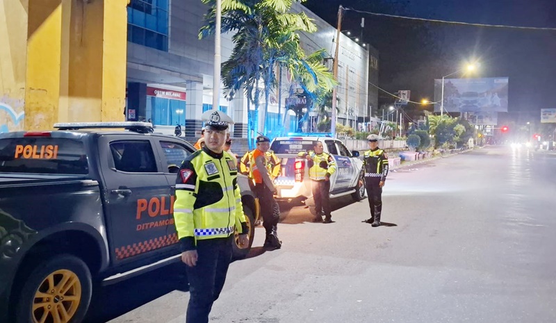 Cegah Tawuran dan Balap Liar di Kota Padang, Polda Sumbar Intensifkan Patroli Malam