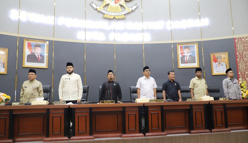 DPRD Padang Gelar Rapat Paripurna Penyampaian LKPJ Wali Kota Tahun 2024, Sejumlah Sektor Alami Peningkatan