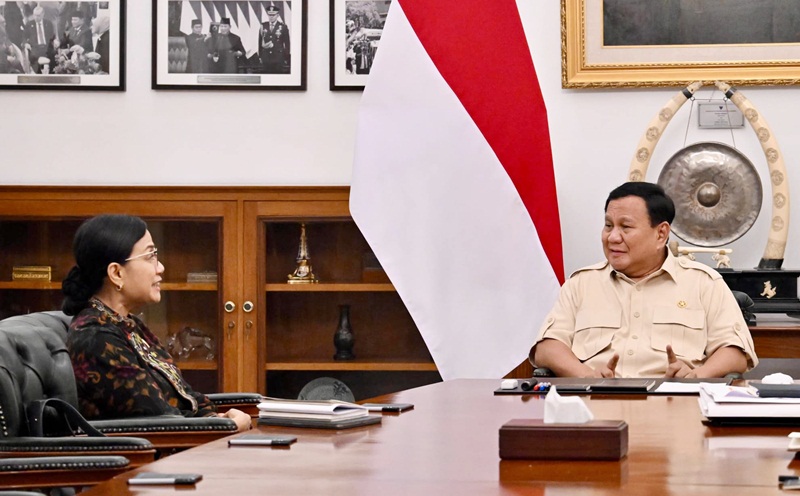 Gerindra Bantah Isu Reshuffle Kabinet Usai Pertemuan Sri Mulyani dan Prabowo