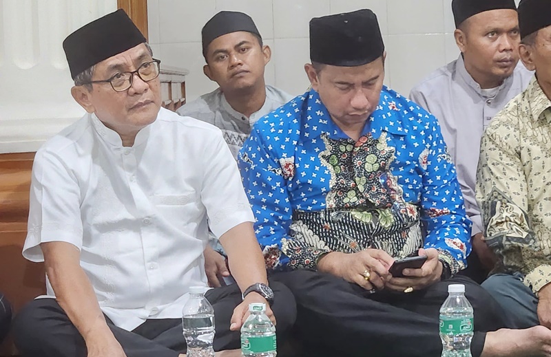 Safari Ramadan di Kapalo Hilalang, Bupati John Kenedy Azis Ingatkan Bahaya Penggunaan Gawai pada Anak