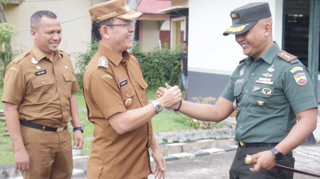 Silaturahmi ke Makodim 030650 Kota, Wali Kota Payakumbuh Perkuat Pembangunan dan Keamanan Daerah