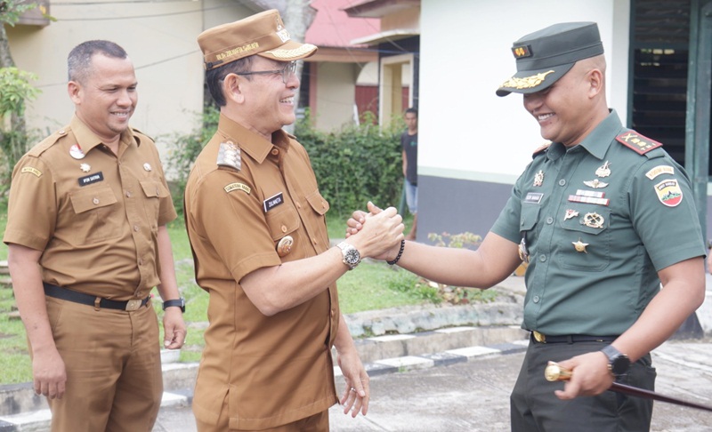 Silaturahmi ke Makodim 030650 Kota, Wali Kota Payakumbuh Perkuat Pembangunan dan Keamanan Daerah