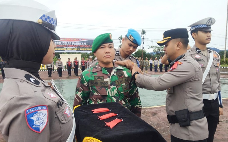 TNI-Polri Siap Mengamankan Idul Fitri 1446 H Tahun 2025 di Kabupaten Solok Selatan