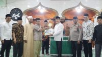 TSR 1 Pemko Payakumbuh Sambangi Masjid Mukhlisin, Serahkan Bantuan Rp55 Juta