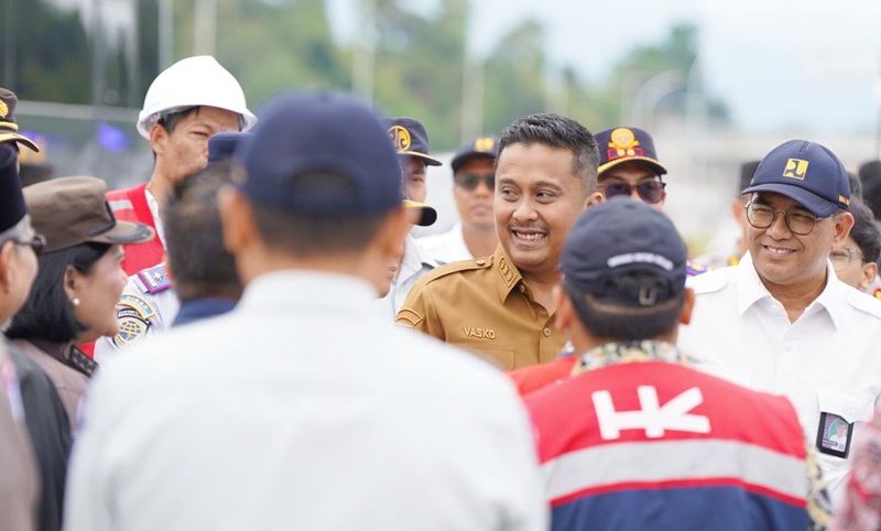 Wagub Vasko Ruseimy Pastikan Tol Padang-Sicincin Siap Sambut Arus Mudik Lebaran 2025