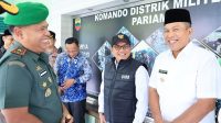 Wawako Pariaman Sambut Kunjungan Danrem 032Wirabraja, Perkuat Sinergi TNI dan Pemda